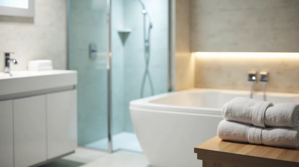 Pourquoi choisir une baignoire-douche angle pour optimiser votre espace?
